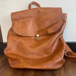 Brown Leather Backpack
Joy Susan